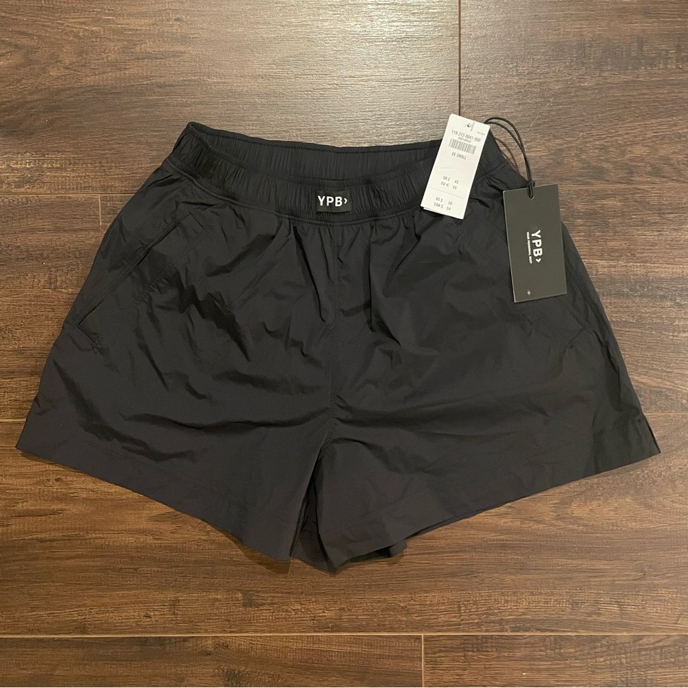 NWT Abercrombie YPB Black Athletic Shorts